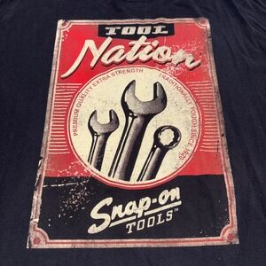 Graphic Short Sleeve Tool Nation Mens XXL Black Snap-on Tools